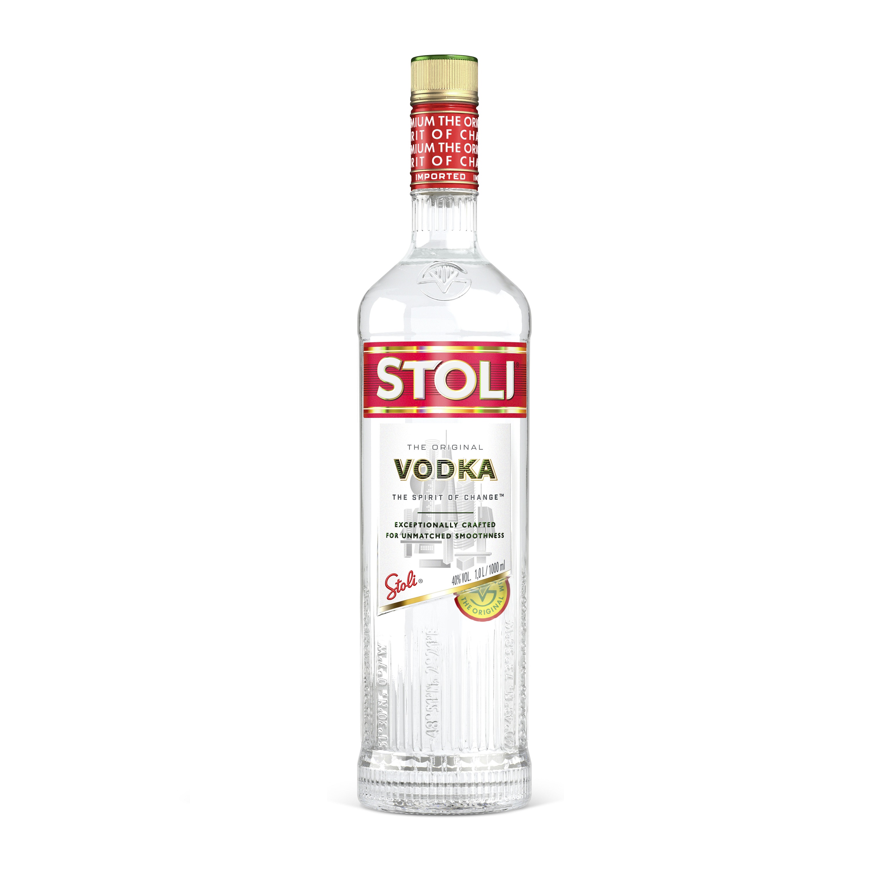 Main product image for Stolichnaya Premium 40% 1L