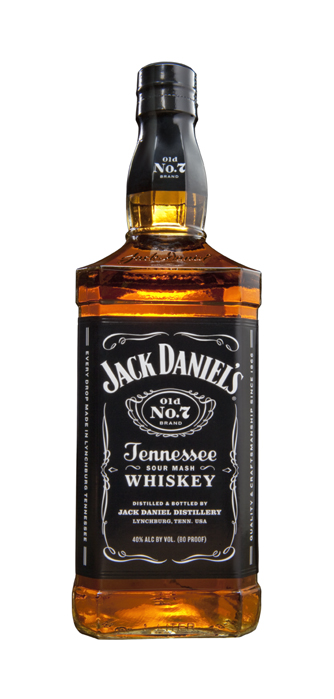 Main product image for Jack Daniels Nr. 7 Tennesee whiskey 40% 1L