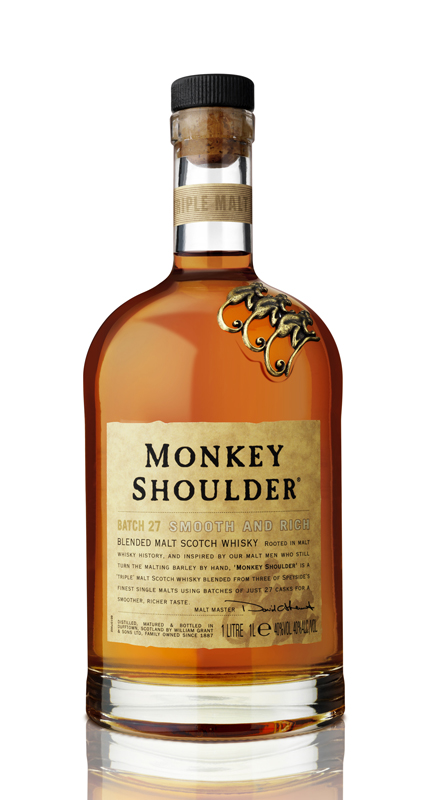 Monkey Shoulder Blended Malt 40% 1L