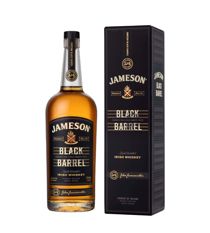Main product image for Jameson Black Barrel 40% 1L