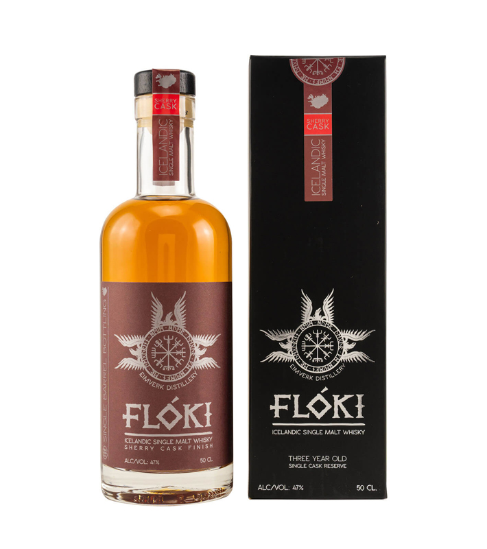Main product image for Flóki Single Malt Double Wood Sherry Cask 47% 70cl