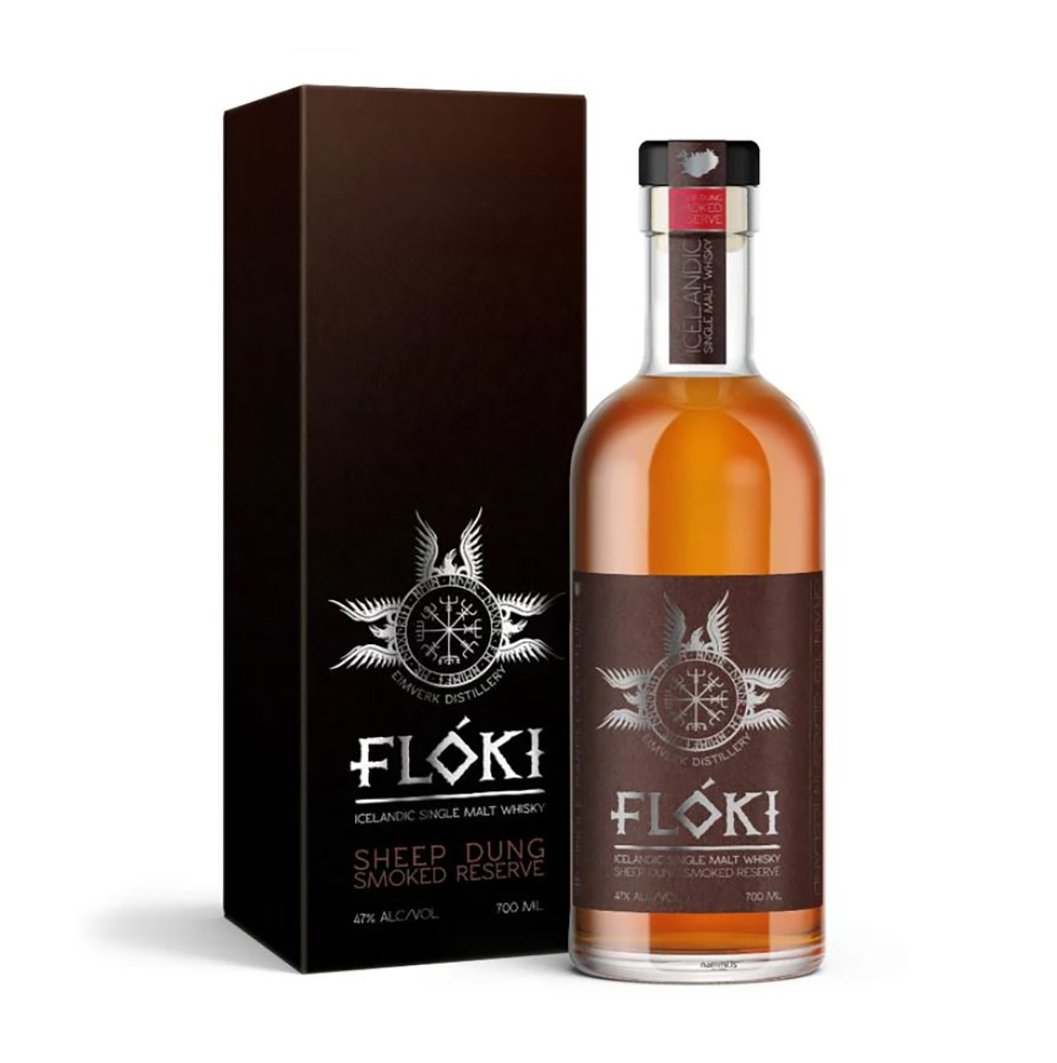 Main product image for Flóki Young Malt Sheep Dung Smoked 47% 70cl