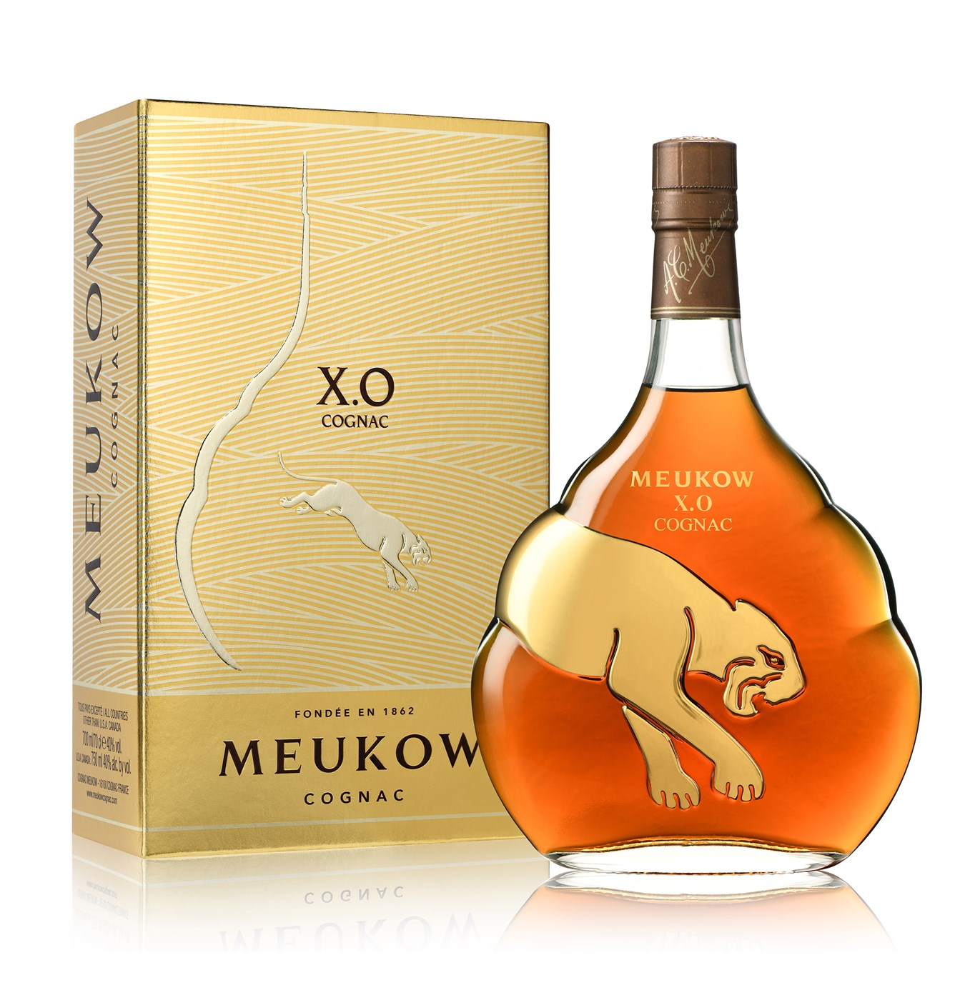 Meukow XO 40% 70 cl.