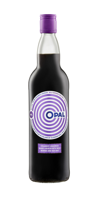 Opal Vodkaskot Wildberries & Sea Salt 19% 70 cl