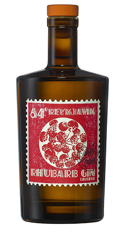 Main product image for 64° Rhubarb Gin Liqueur 21% 50cl