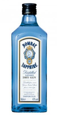 Bombay Sapphire Dry Gin 47% 50 cl.