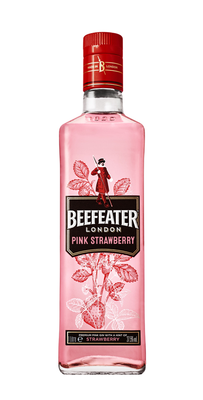 Beefeater Pink Strawberry 37,5% 1L