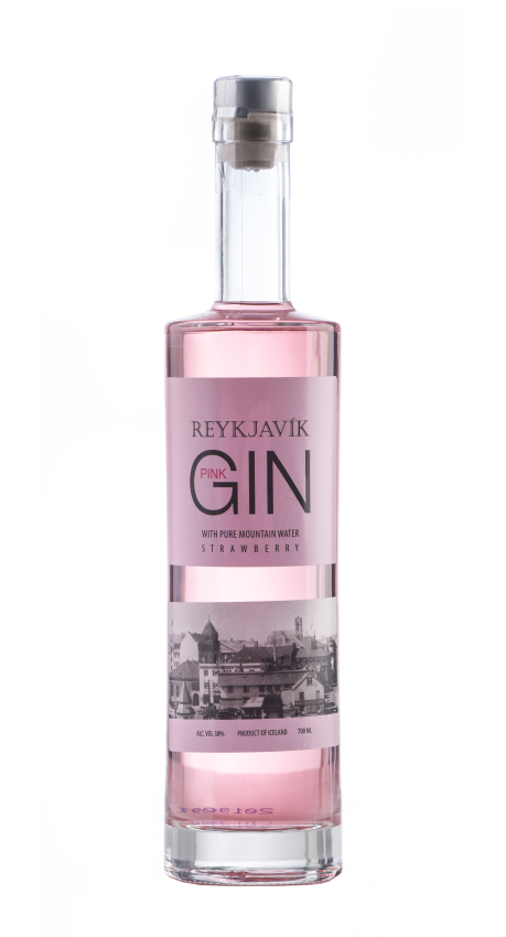 Reykjavík Pink Gin 38% 70cl