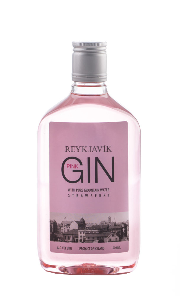 Reykjavík Pink Gin 38% 50cl