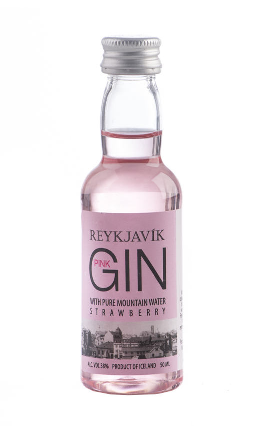 Reykjavík Pink Gin 38% 5cl