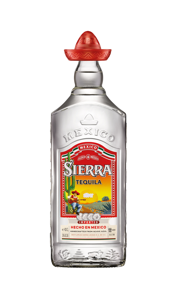 Sierra Tequila Blanco 38% 1 l.