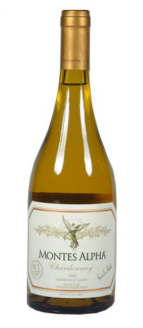 Main product image for Montes Alpha Chardonnay 13% 75cl