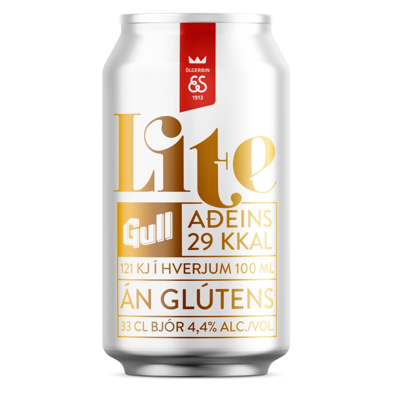 Main product image for Gull Lite 4,4% 12x33cl