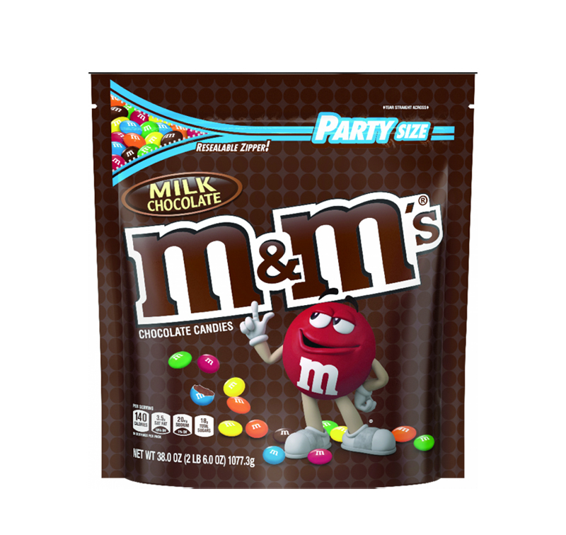 M&M Chocolate Plain Party Size