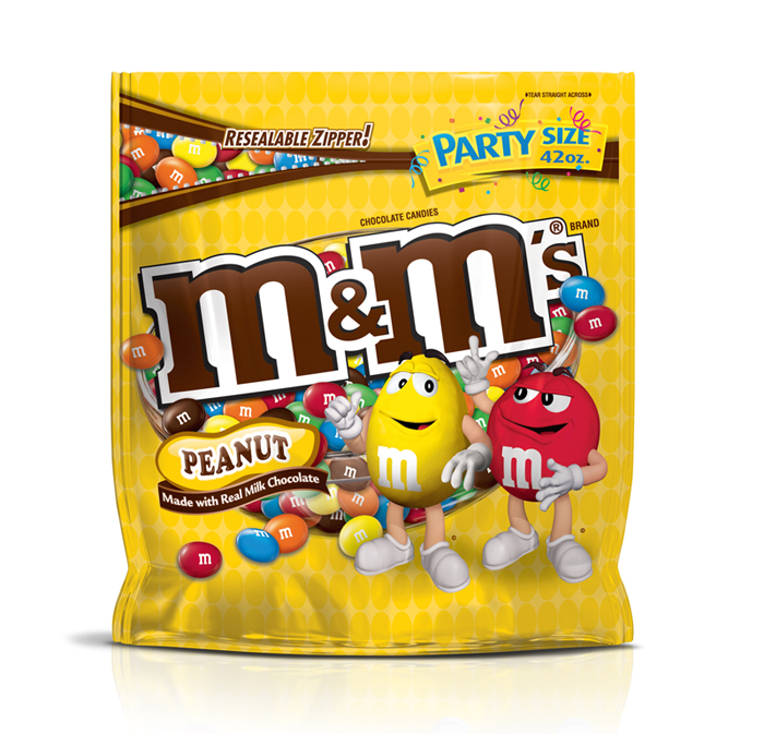 M&M Peanut Party Size