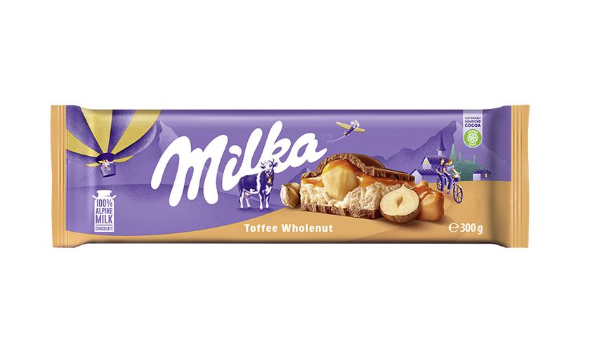 Main product image for Milka Toffee Whole Nuts Tablet