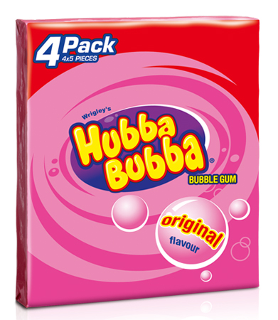 Main product image for Hubba Bubba Orginal 4-Pack