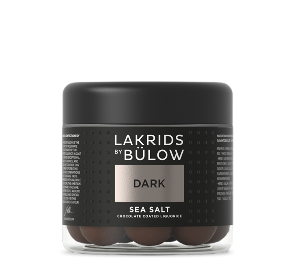 Lakrids Bulow Small F Dark & Sea Salt 125g