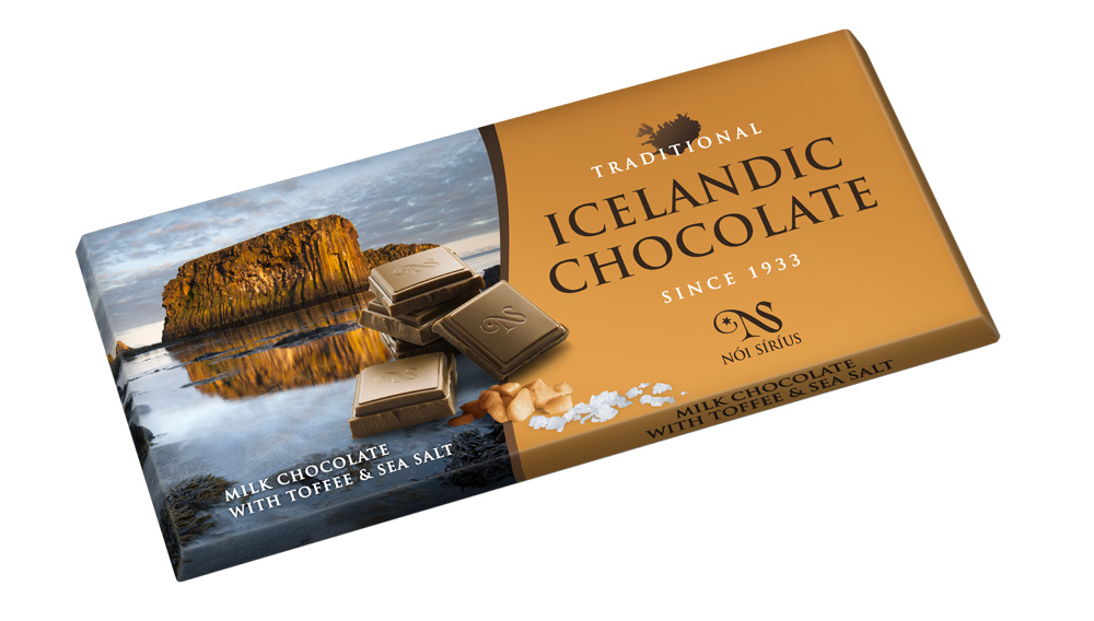 Traditional Icelandic Milk Chocolate - Toffee & Sea Salt
