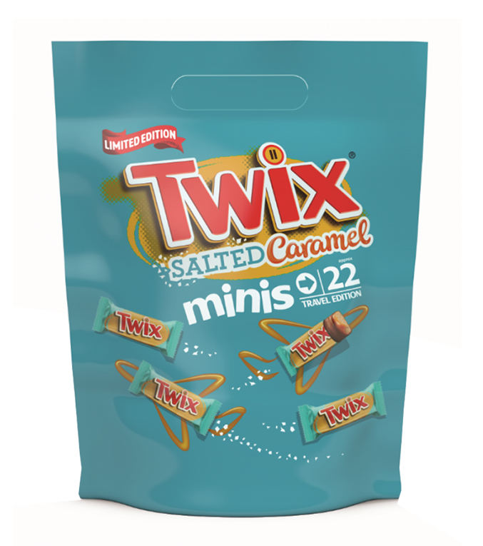 Twix Minis Salted Caramel Pouch 440g
