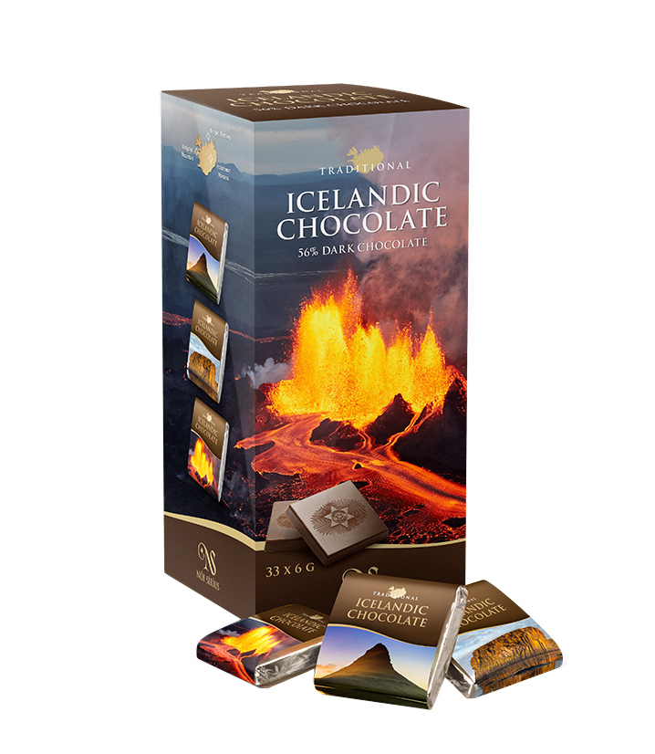 Traditional Icelandic 56% Dark Chocolate