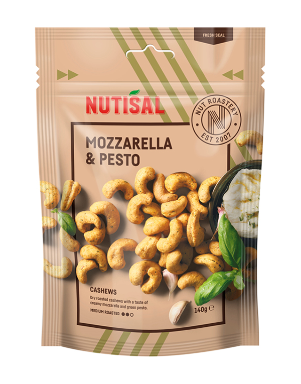 Nutisal Mozzarella & Pesto 140g