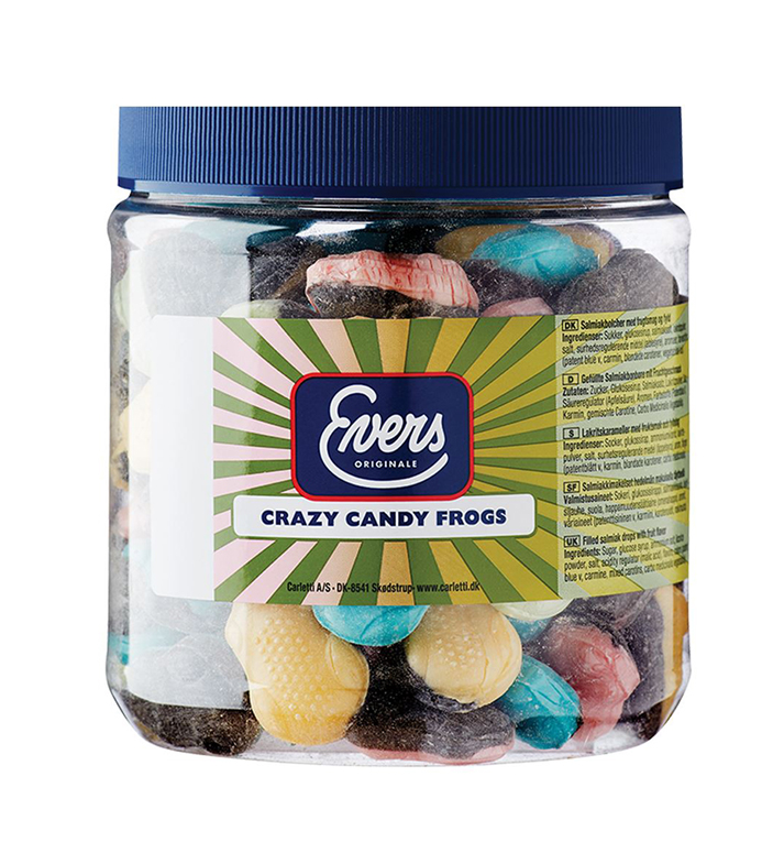 Main product image for Evers Crazy Candy Frogs 800g