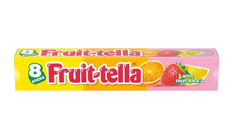 Fruit-tella Summer Fruits Jumbo Stick 8-pack