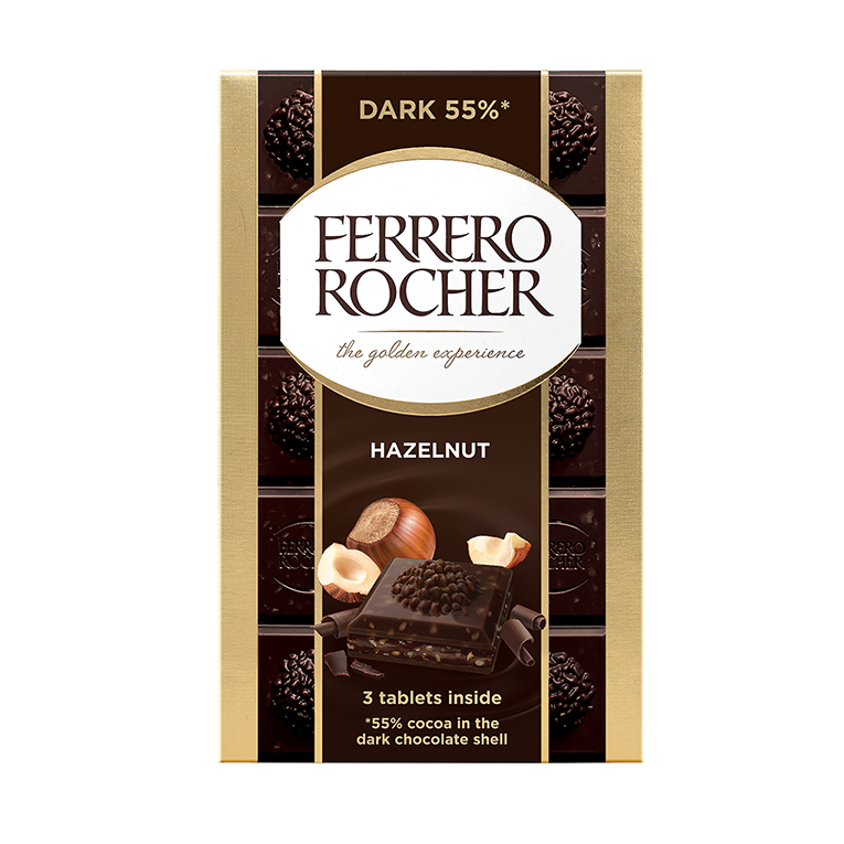 Rocher Tablets Dark 3x90g