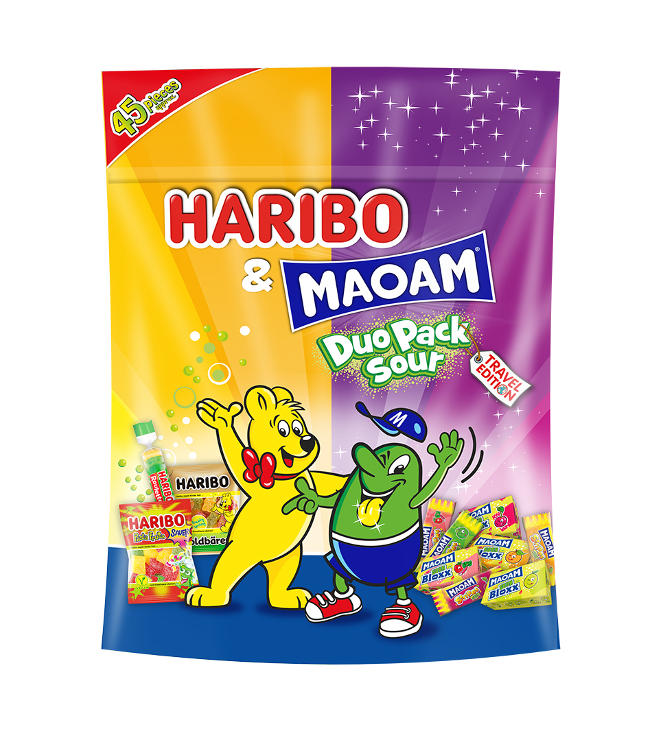 Main product image for Haribo & Maoam DuoPack Sour 654g