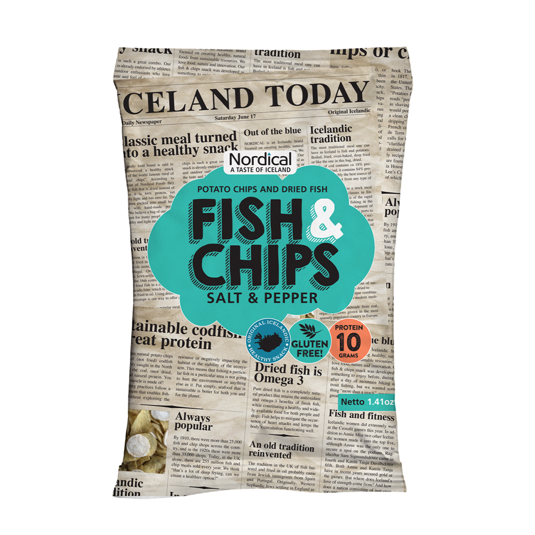 Fish & Chips Salt & Pepper