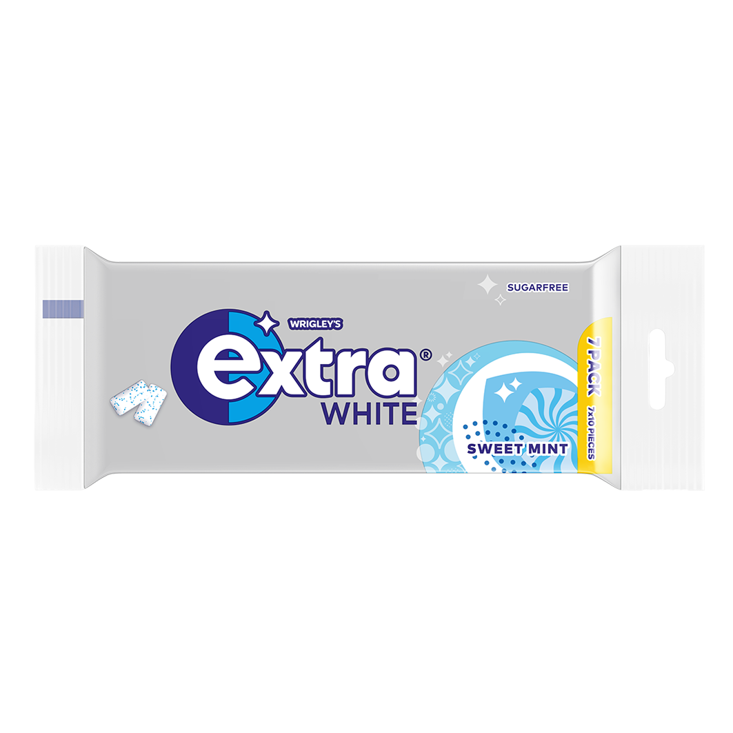 Extra White Sweet Mint 7-Pack
