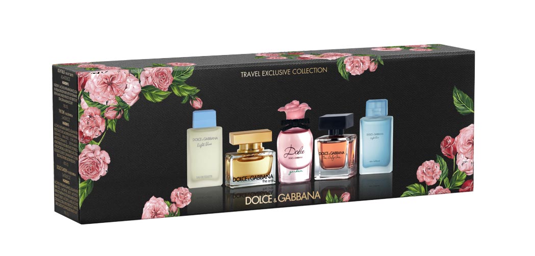 D G Miniature Set Dolce Gabbana Duty Free Iceland