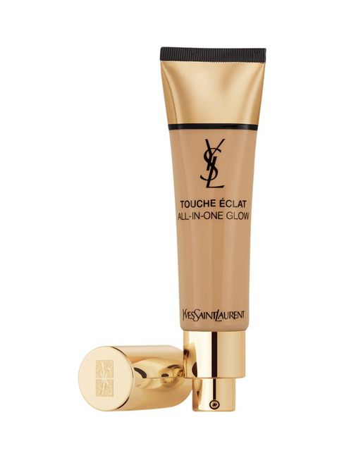 Touche Éclat All in One Glow Foundation B60 Amber