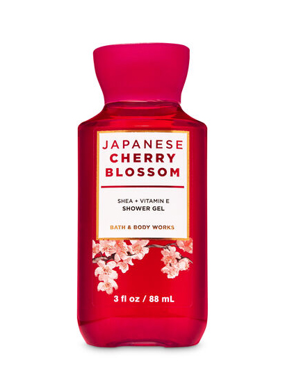 Japanese Cherry Blossom Travel Shower Gel