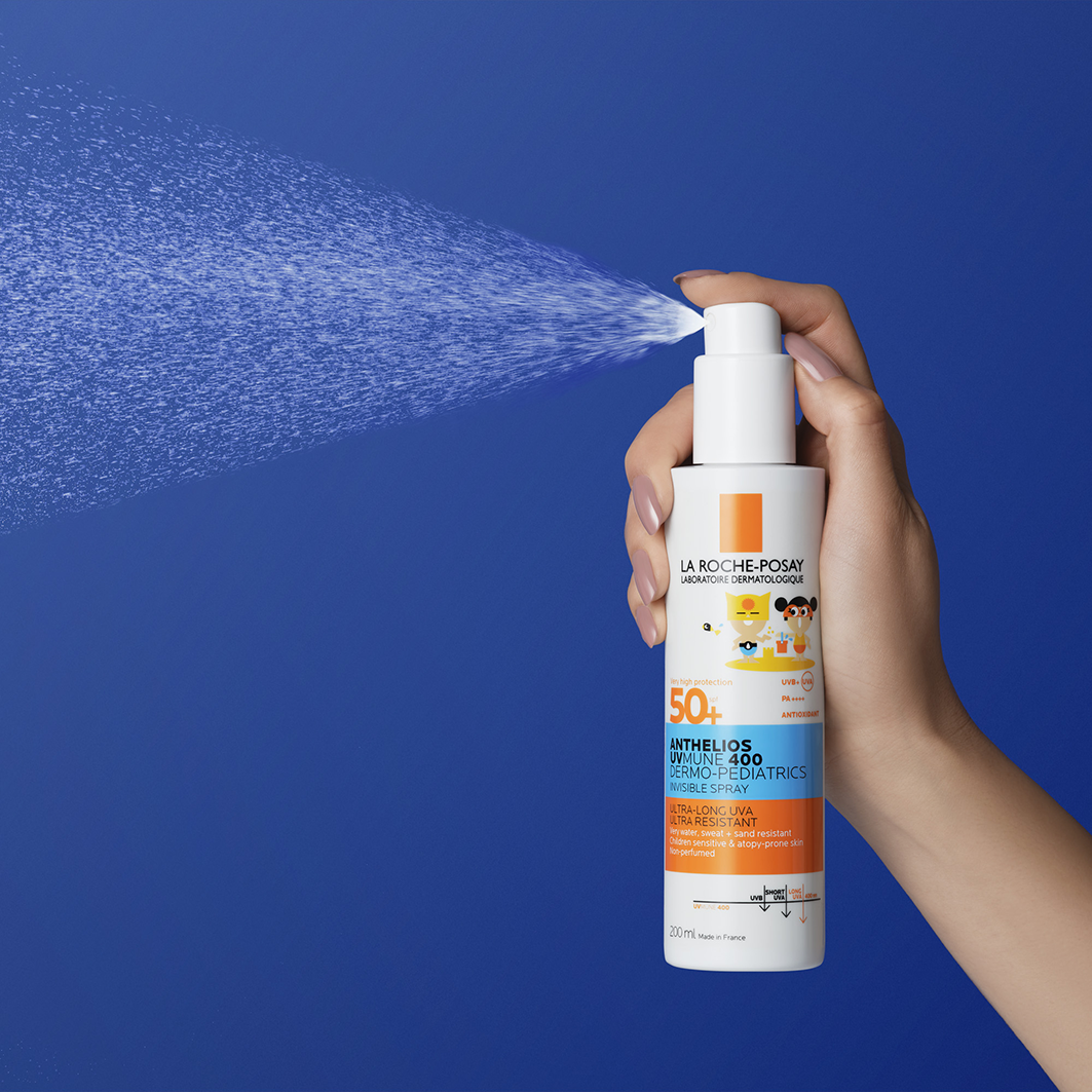 Product image for Anthelios UVmune 400 Kids Sunscreen Spray SPF50