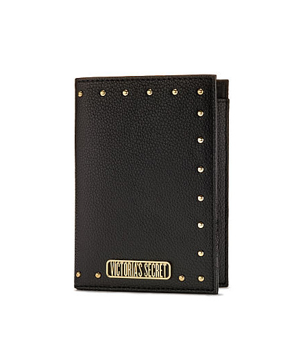 Product image for Passport Case - Studded Black