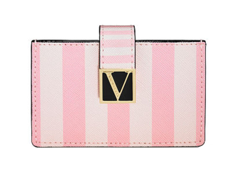 Main product image for Accordion Card Case Pink Stripe