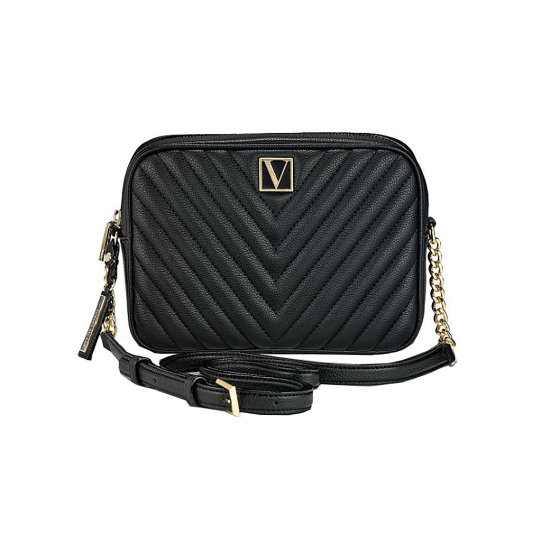 Zip Crossbody Black