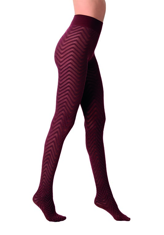Main product image for Chevron Tights Sangria 1 S/M