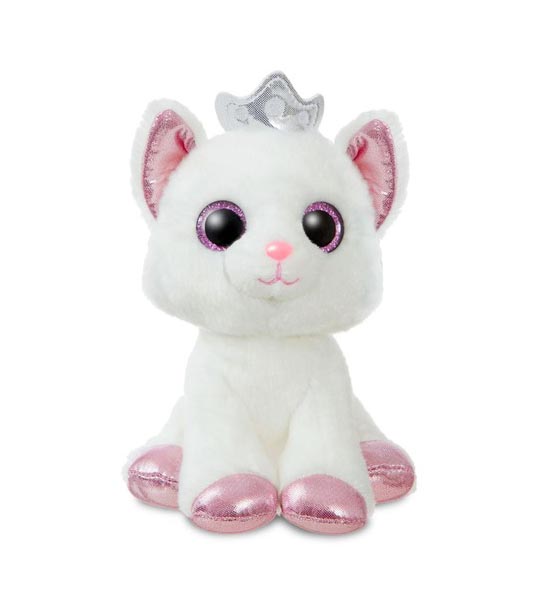 Main product image for Sparkle Tales Cat w/Crown 18cm