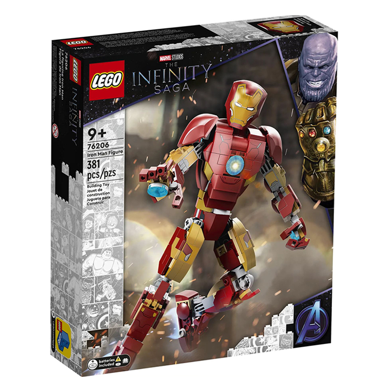Main product image for LEGO Marvel Iron Man Figure