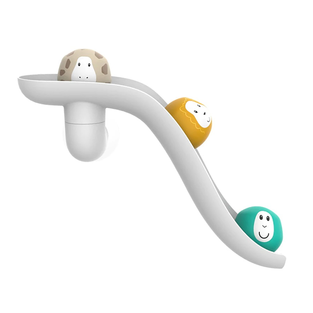 Product image for Matchstick Monkey Bathtime Slide Set-White