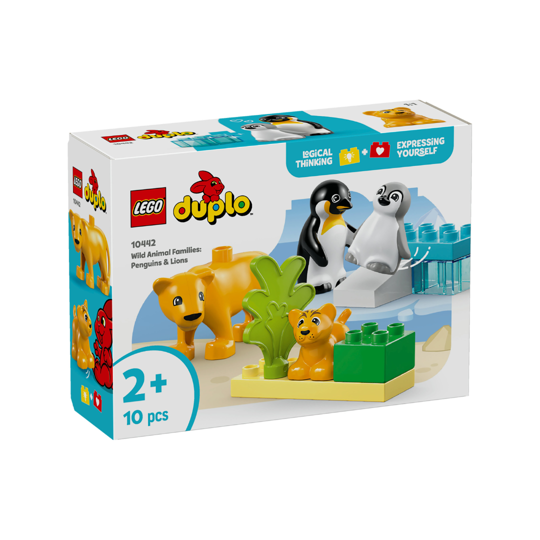 Duplo Villtar Fjölskyldur Mörgæsir & Ljón