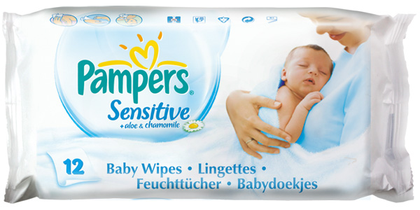 Main product image for Pampers Sensitive Travel Pack