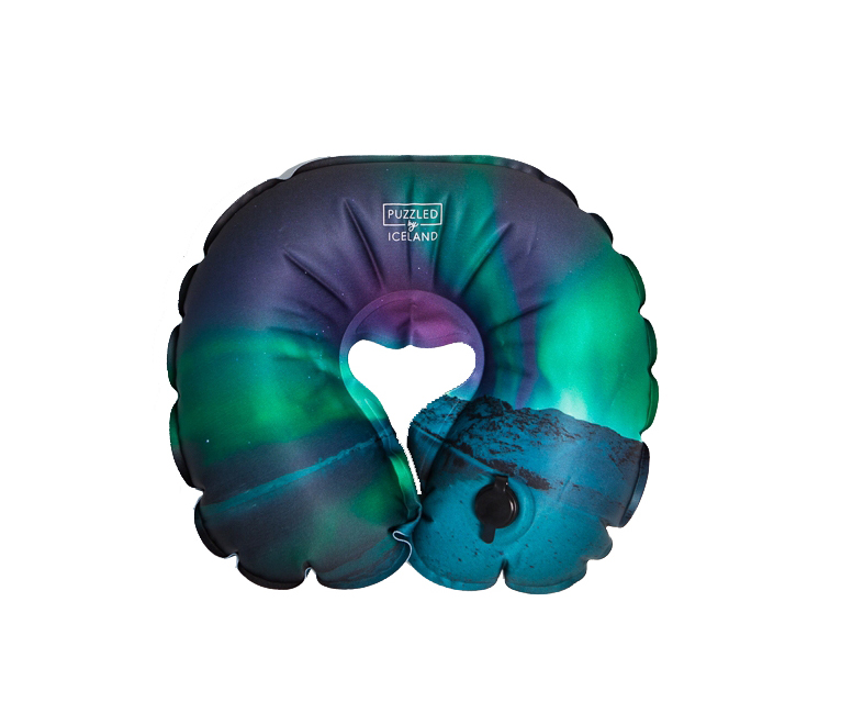 Main product image for Inflatable Neck Pillow - Northern Lights