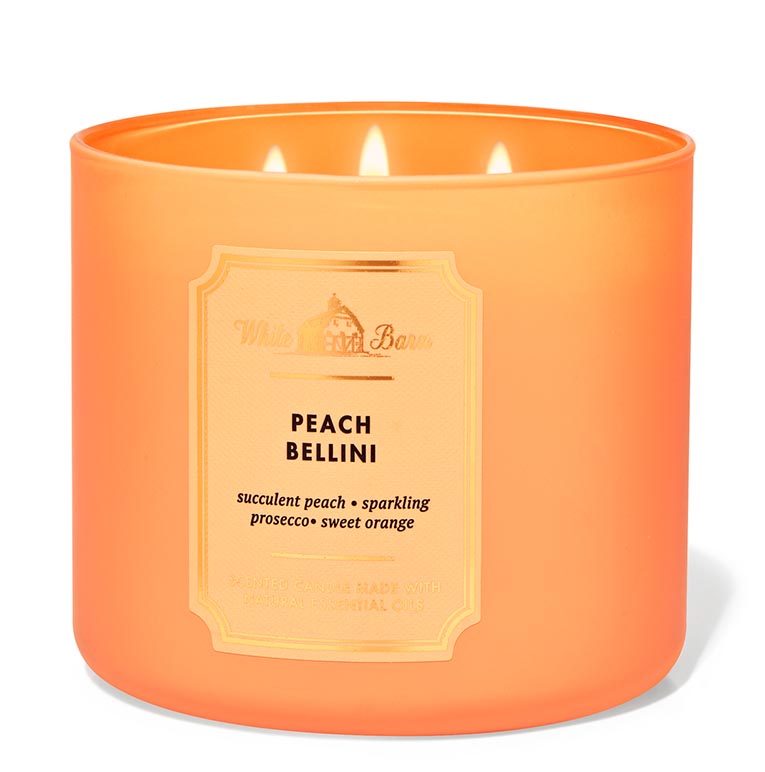 Peach Bellini Large Candle