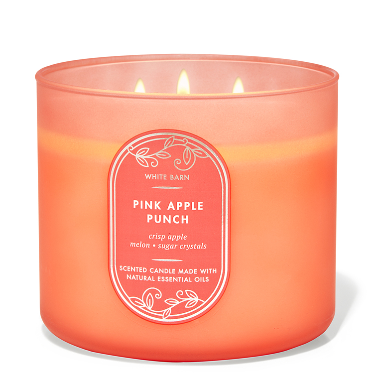 Main product image for Pink Apple Punch 3 Wick Candle