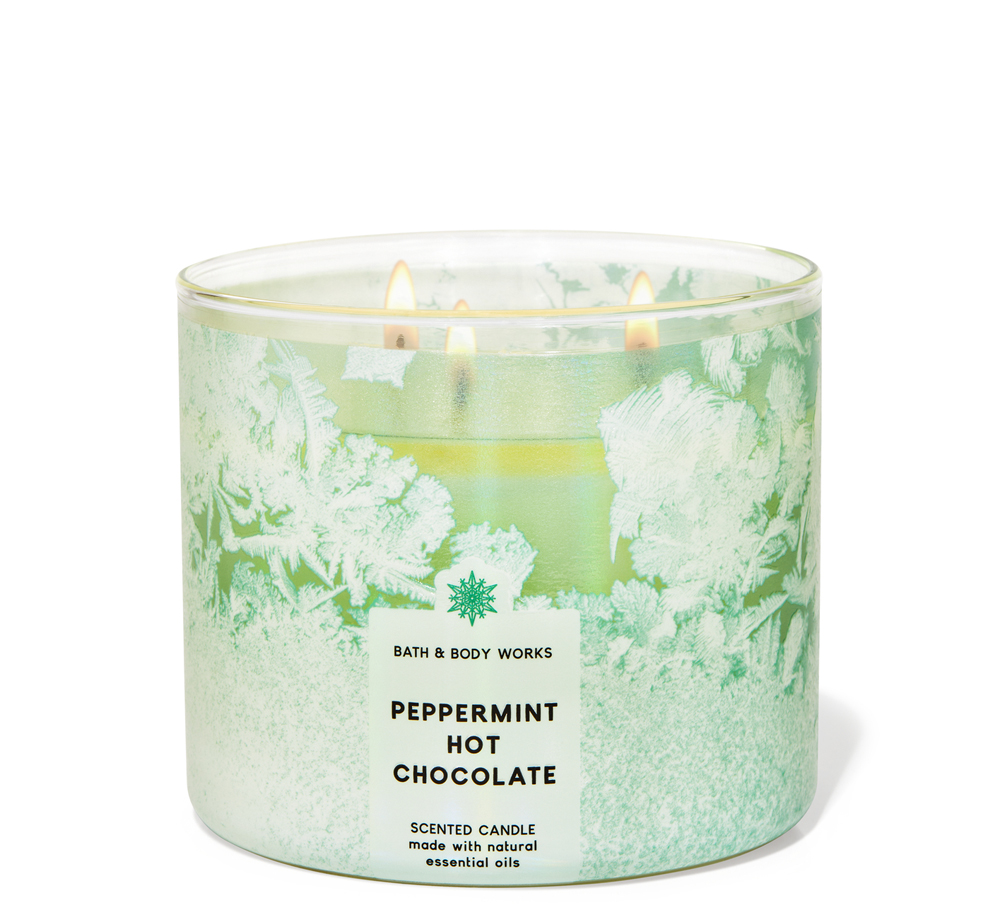 Peppermint Hot Chocolate Large Candle