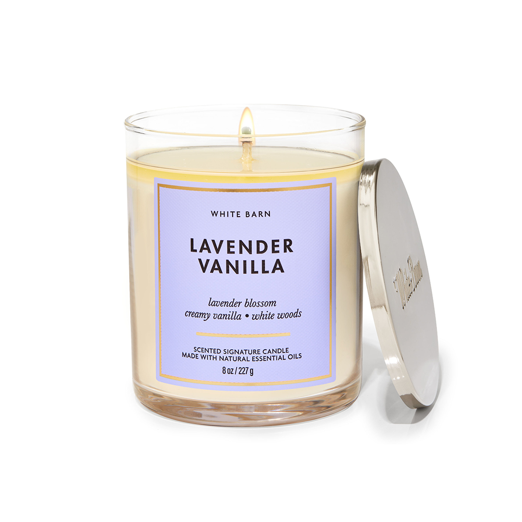 Lavender Vanilla Tumbler Single Wick Candle